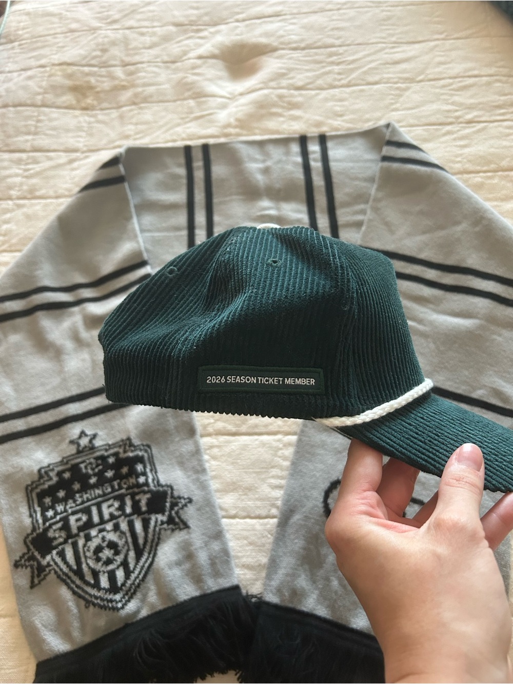 Washington Spirit Scarf + Cap - Picture 3 of 3